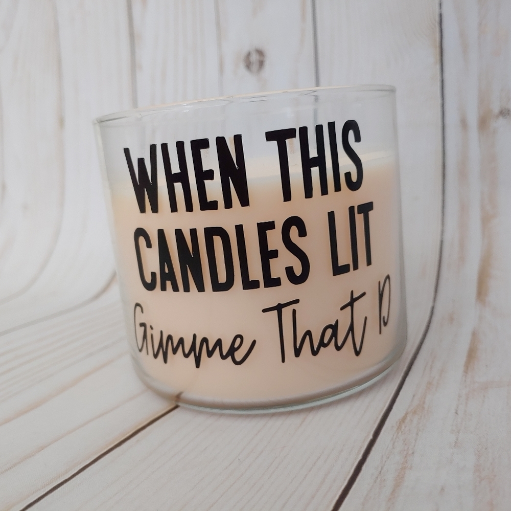 GimmeThatD candle